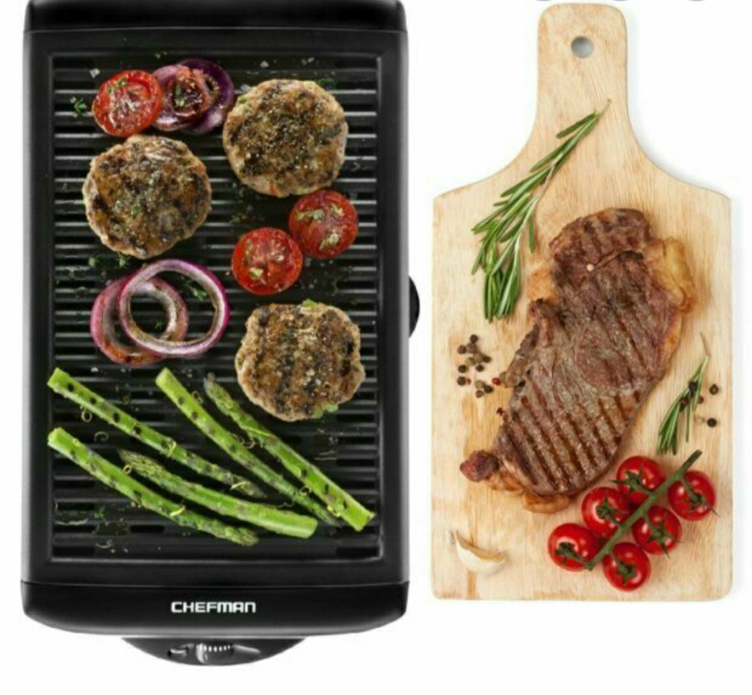 Chefman Electric Indoor Grill Home Appliances Kitchenware On Carousell
