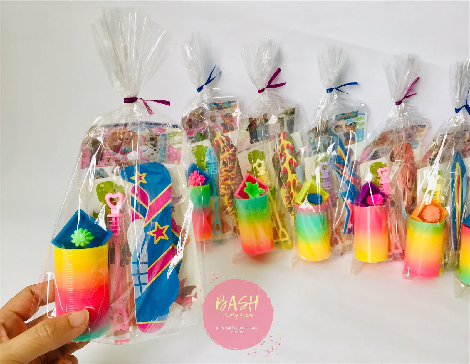 Kids Birthday Party Children Day Goodie Bags 6 items Hobbies