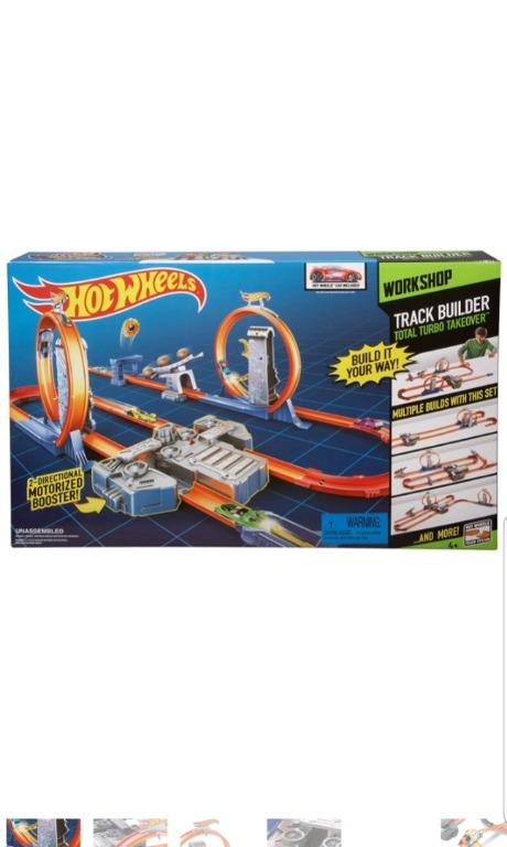 Hot wheels workshop track builder total turbo takeover 2025