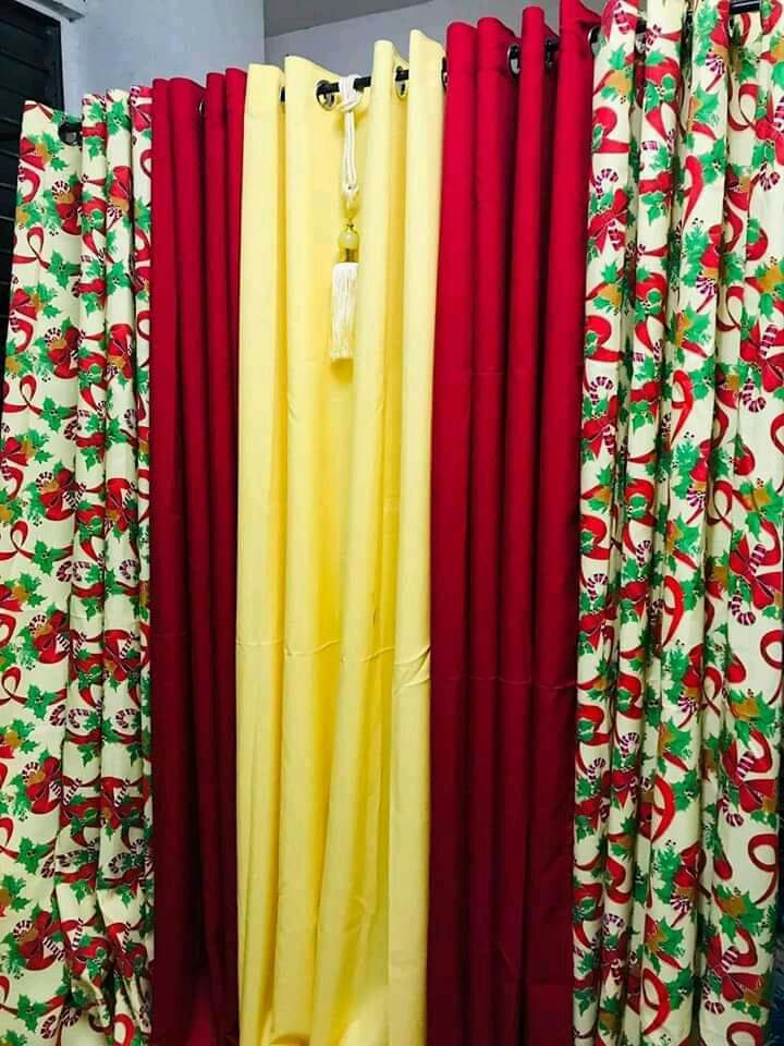 Christmas Curtains Home Furniture Home Tools And Accessories On Carousell