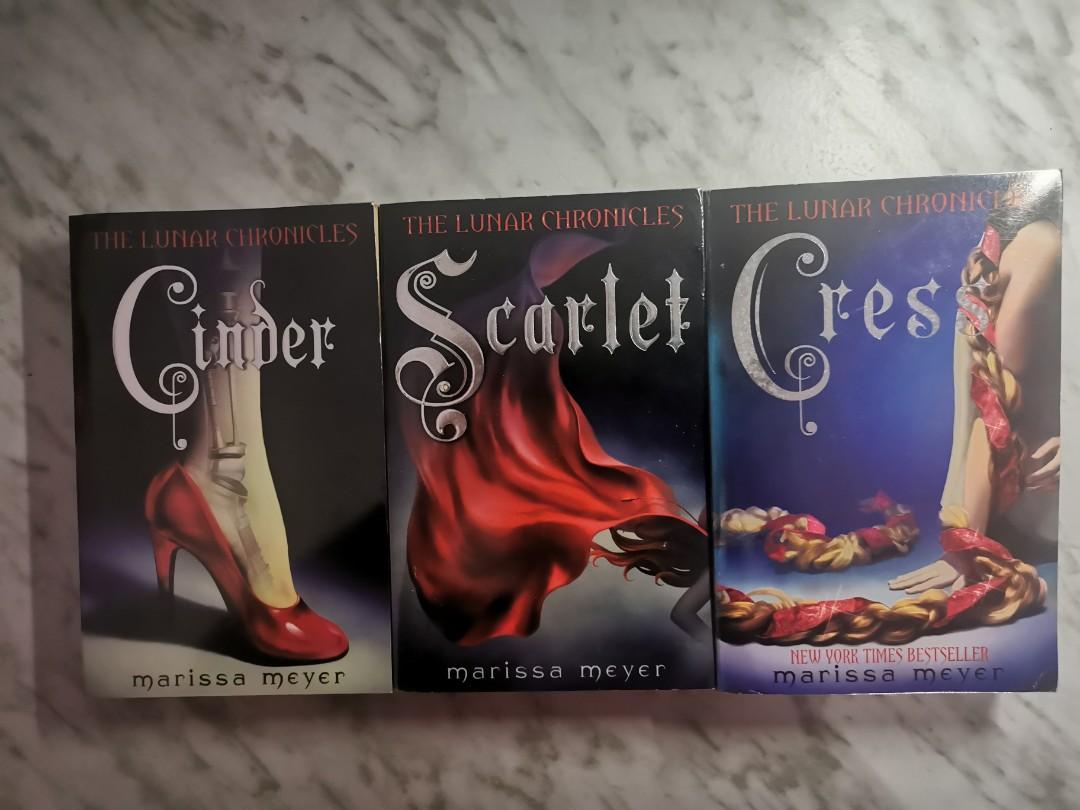 Free Post Cinder Scarlet Cress Lunar Chronicles By Marissa Meyer Books Stationery Books On Carousell