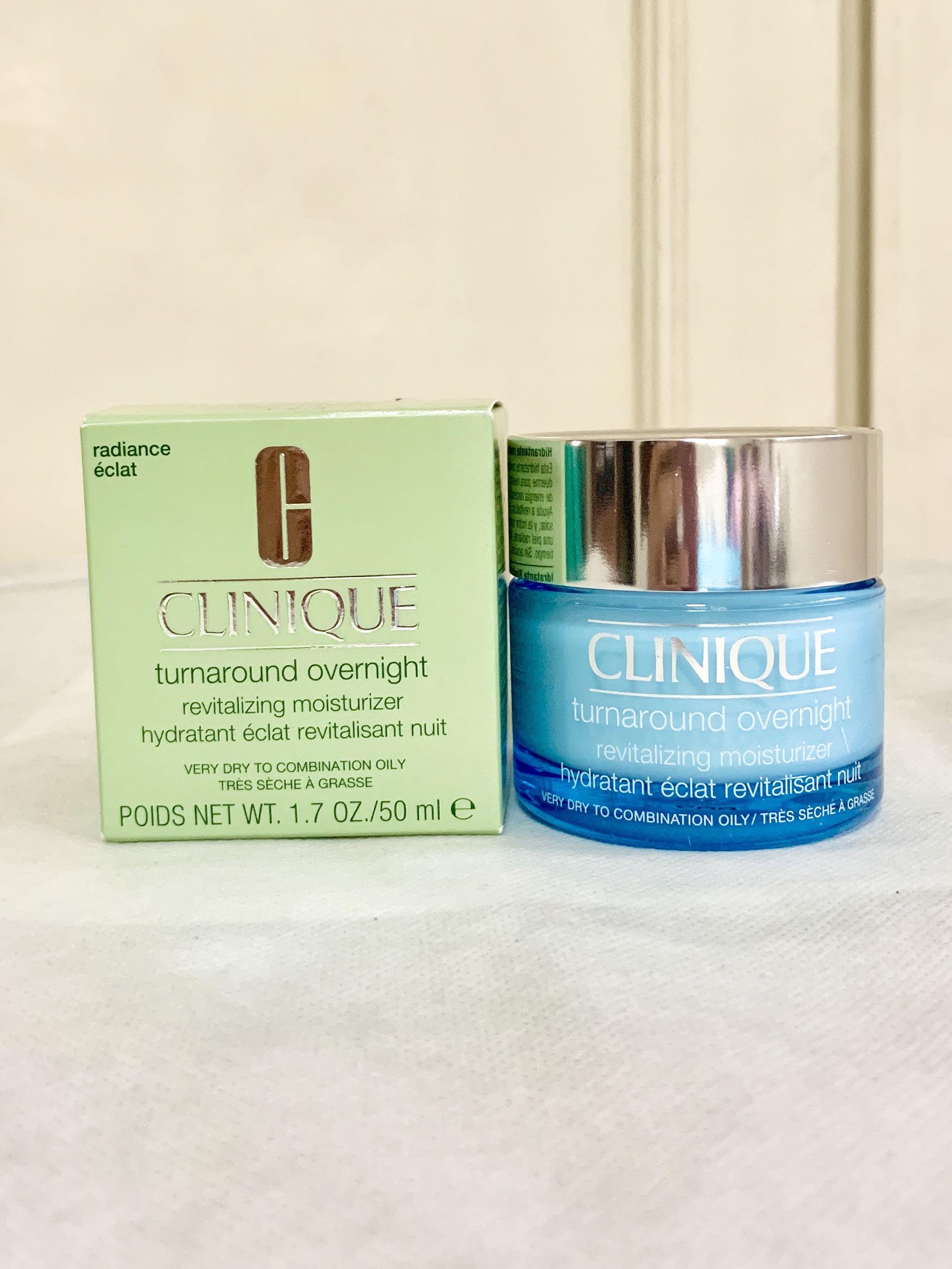 clinique turnaround overnight moisturizer