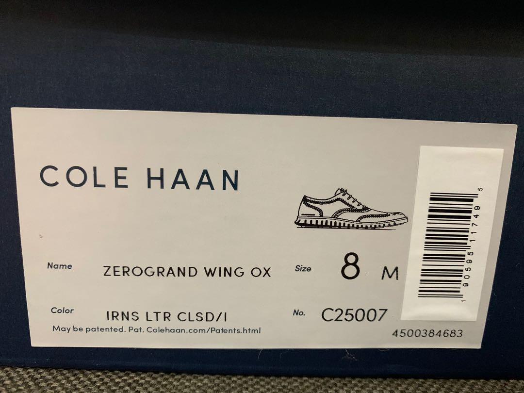 cole haan size