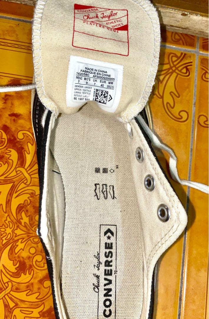 Tag size sale converse 70s