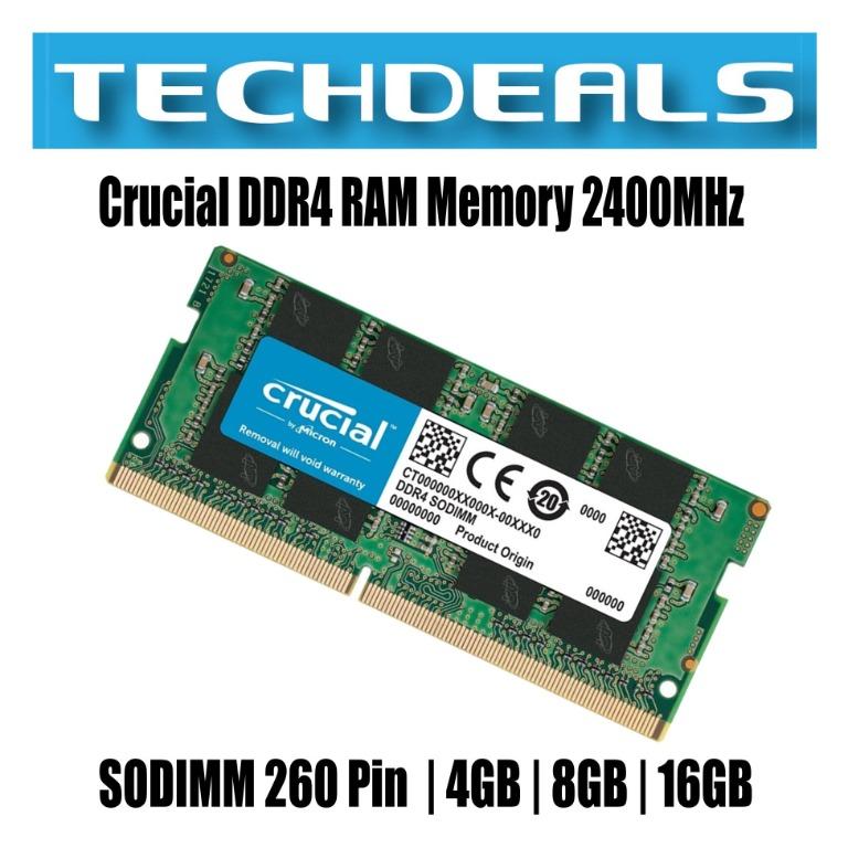 Ram 8gb ddr4 2400mhz sodimm clearance