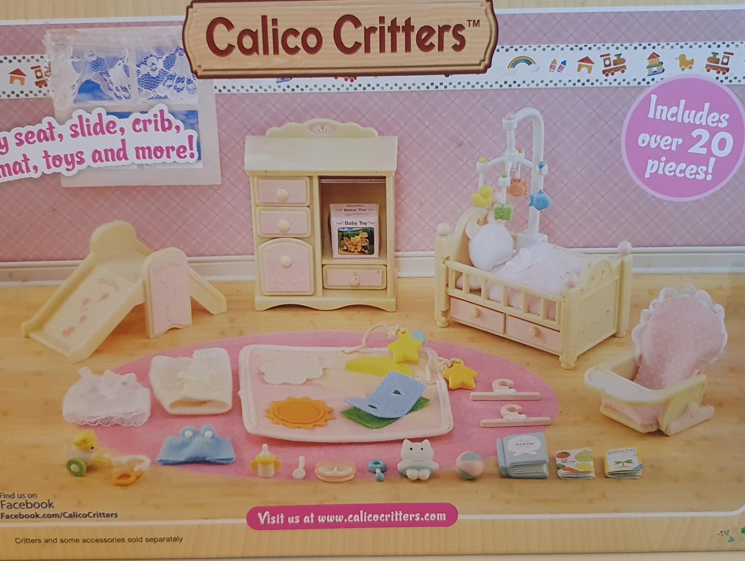 Deluxe Nursery Set Calico Critters Sylvanian Families Doll
