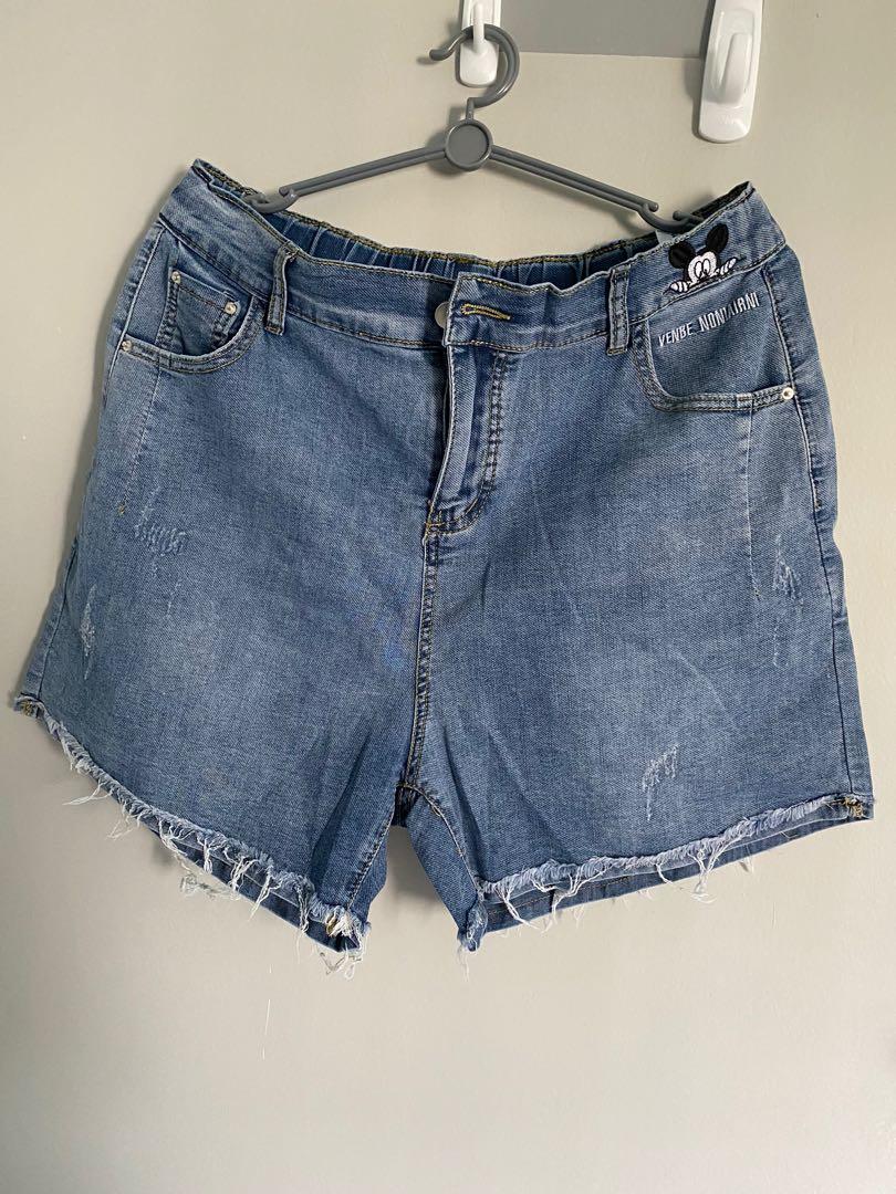 Denim Shorts, Women's Fashion, Clothes, Pants, Jeans & Shorts on Carousell