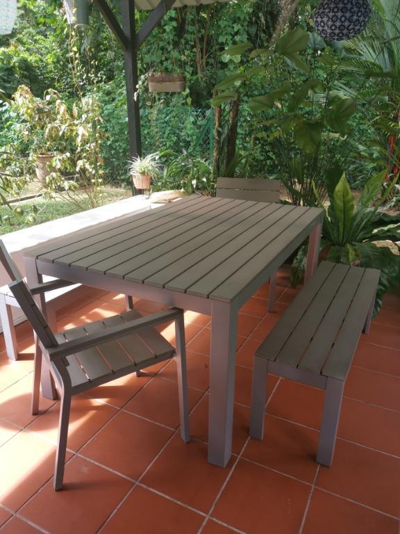 Ikea Dining Table (outdoor / indoor use), Furniture & Home Living