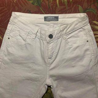 Dorothy Perkins White Skinny Jeans