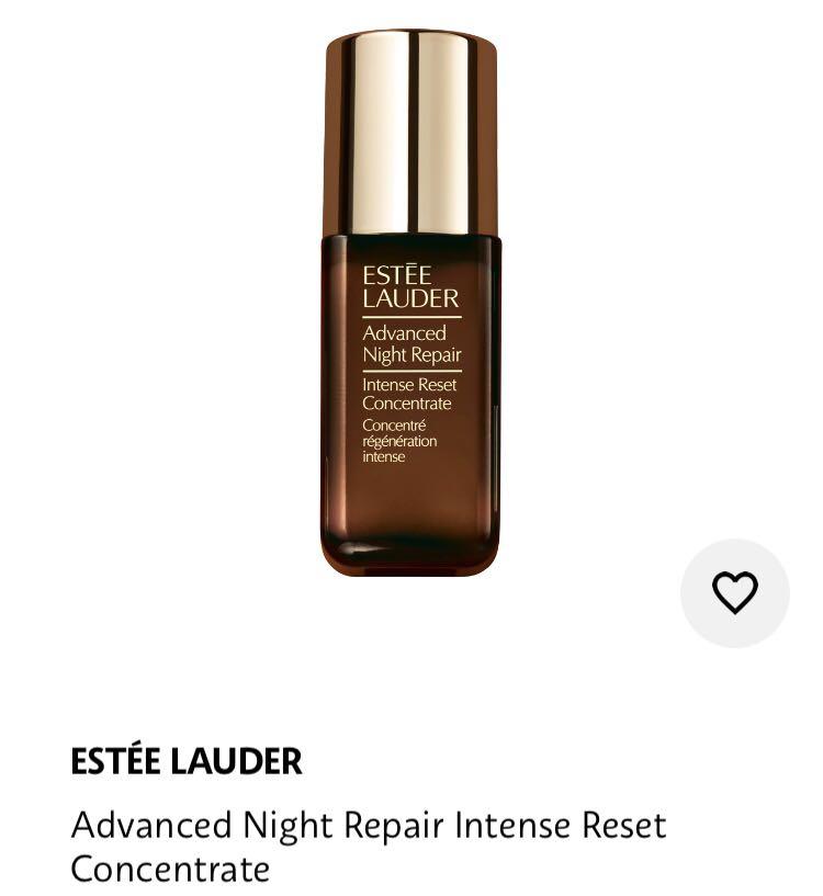 new advanced night repair intense reset concentrate