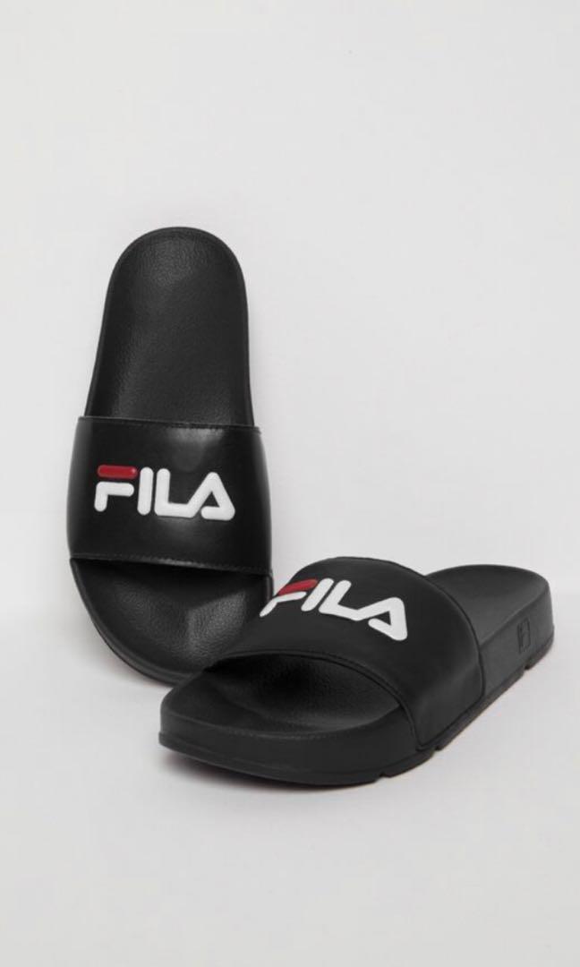 fila slide flip flops