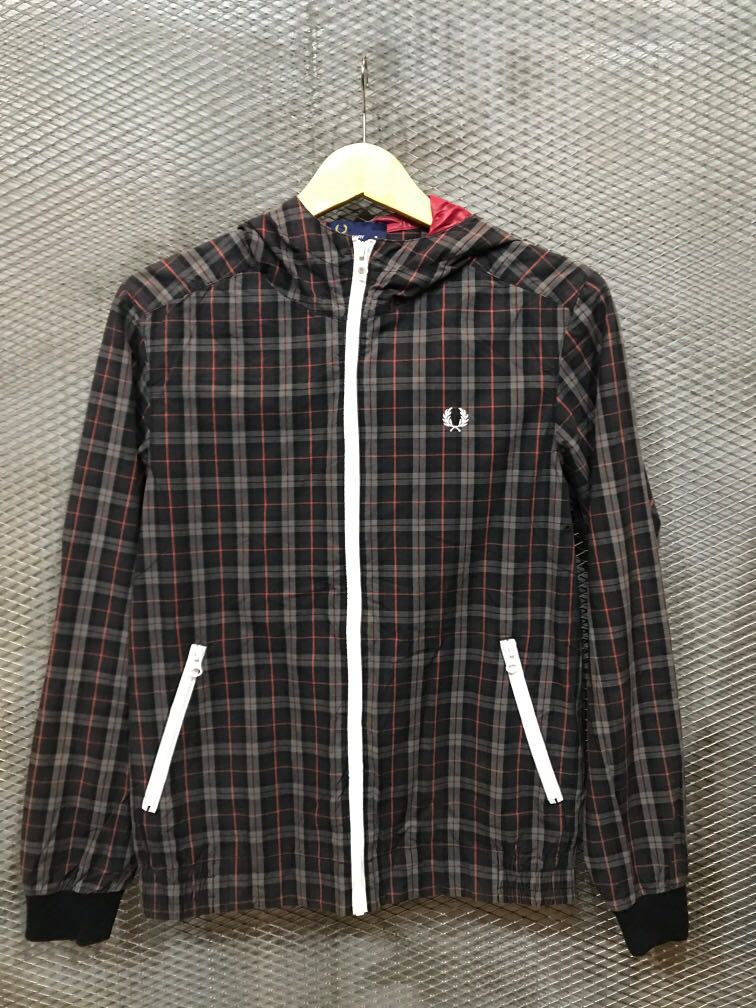 Fred perry shop tartan jacket