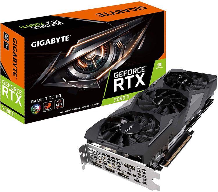 GIGABYTE GeForce RTX 2080 Ti Gaming OC 11GB Graphic Cards GV N208TGAMING OC 11GC
