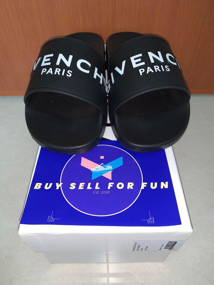 Givenchy 3d logo slides deals