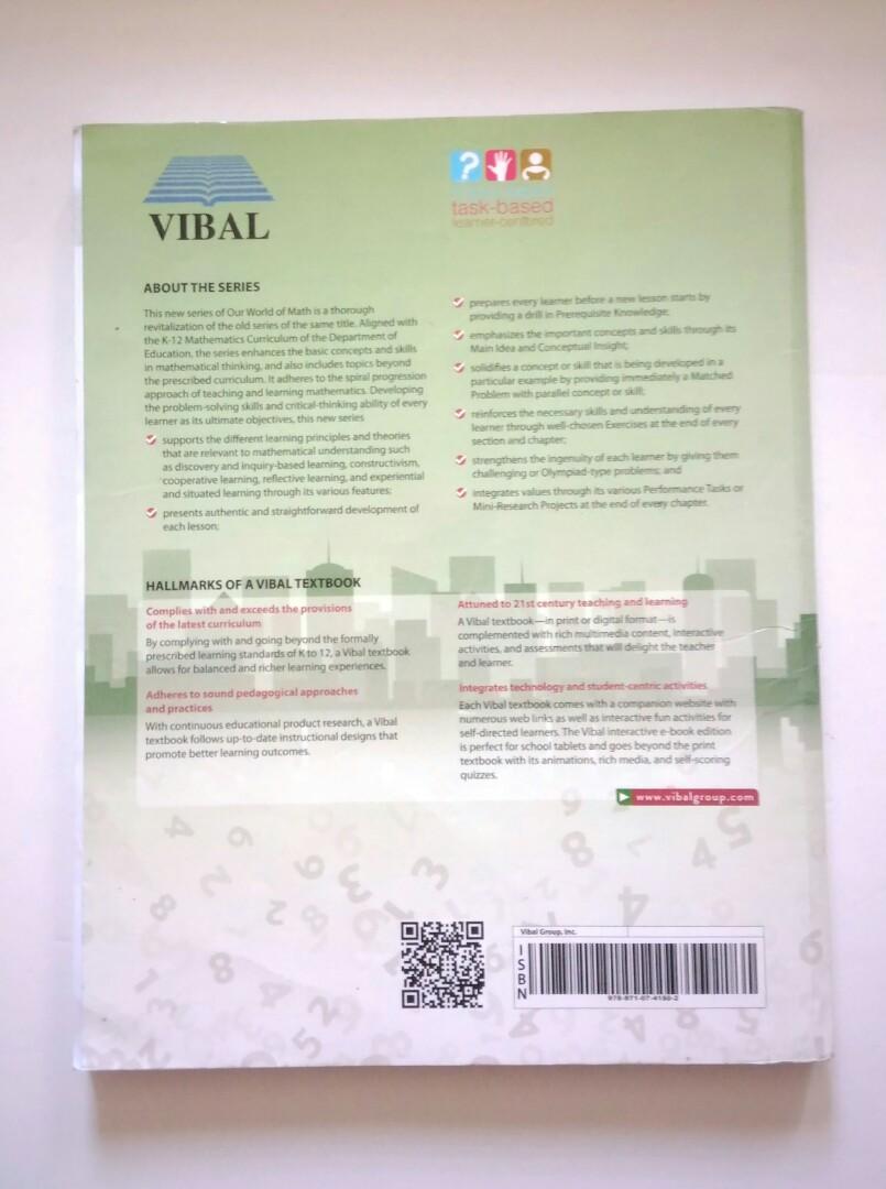 [GRADE 10] MATH Textbook Our World of Math 10, Hobbies & Toys, Books & Magazines, Textbooks on