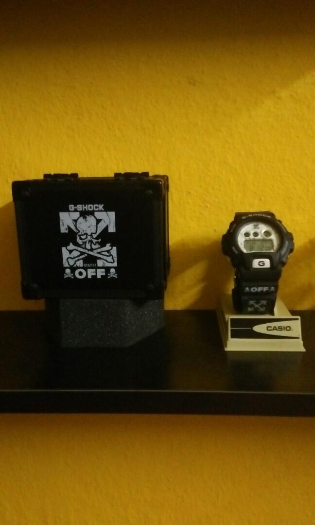 G shock x off white deals
