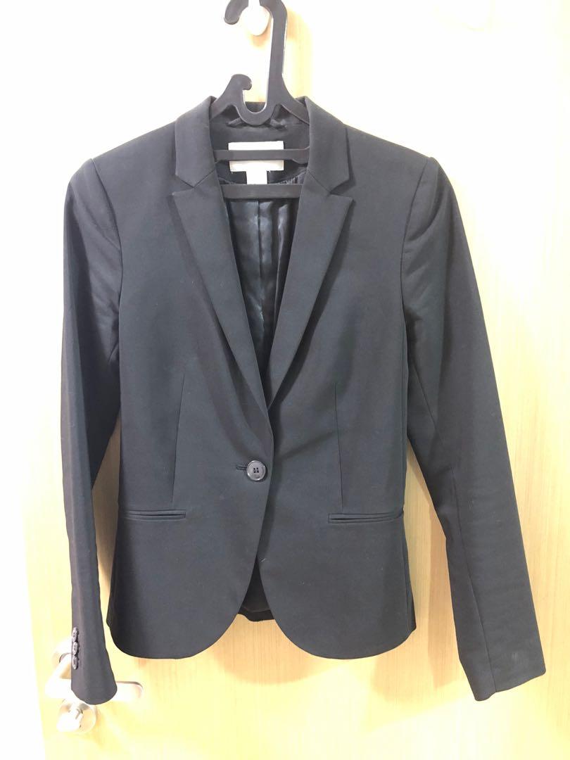 H&M Blazer, Women's Fashion, Coats, Jackets and Outerwear on Carousell