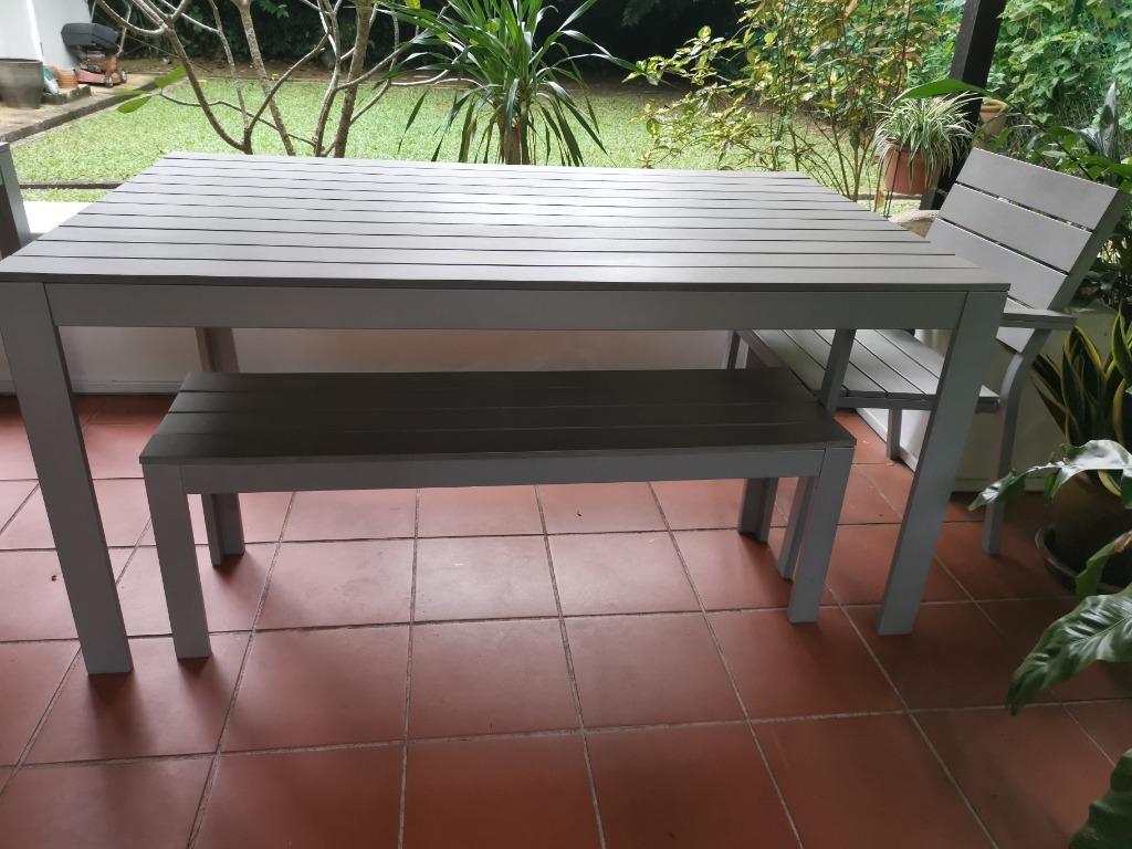 Ikea Dining Table (outdoor / indoor use), Furniture & Home Living