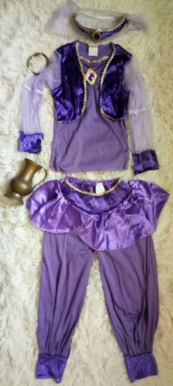 Jasmine Purple Costume Babies Kids Girls Apparel 4 To 7 Years On Carousell