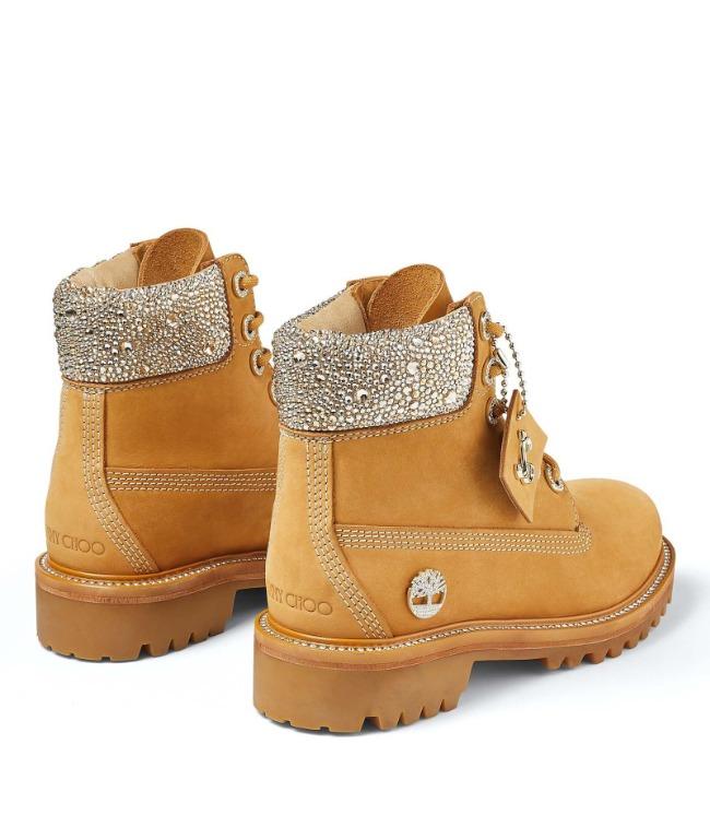 jimmy choo timberland boots crystal