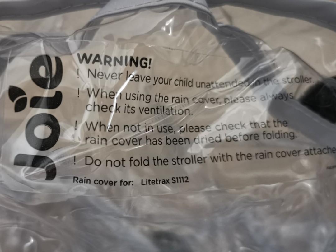 joie litetrax raincover