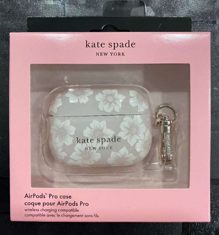 Kate Spade New York AirPods Pro Case - Hollyhock Cream/White Flowers,  Mobile Phones & Gadgets, Mobile & Gadget Accessories, Cases & Sleeves on  Carousell