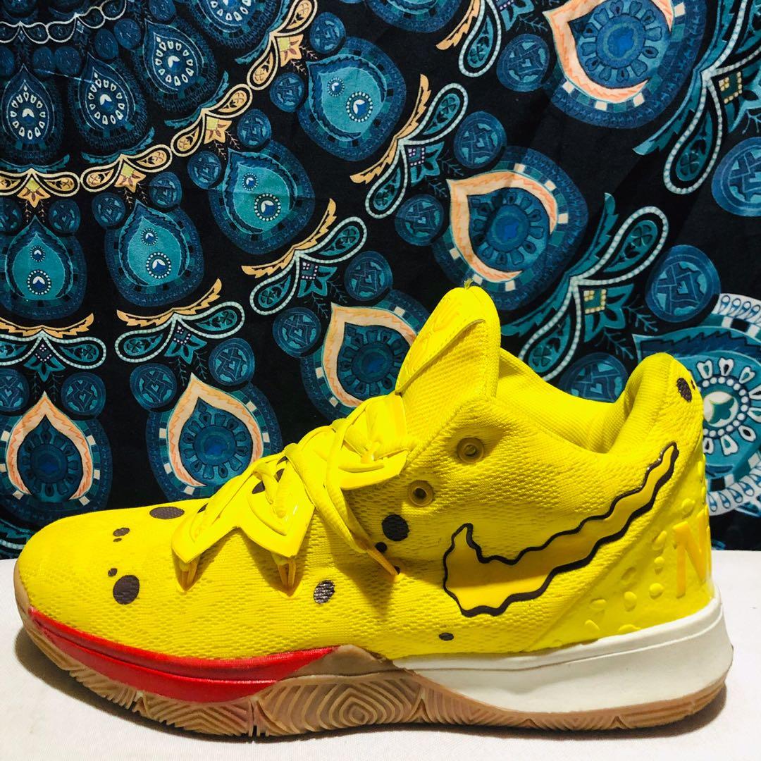 KYRIE spongebob edition (Category: Sneakers) located in Marikina City. Submitted by cadencelane (Listing ID 1034574710, Image 1). Description: Top Grade Quality shoes. Import from Vietnam Items are on hand and ready to ship. All items are pull out in our store in Guadalupe. We are selling it low now! Lowest price guaranteed (check the prices on shopee) Limited stocks only!.