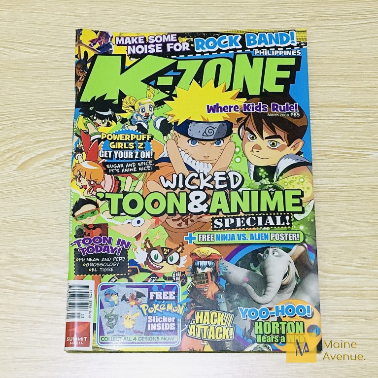 K Zone Magazine March 08 Issue With Poster Hobbies Toys Books Magazines Magazines On Carousell
