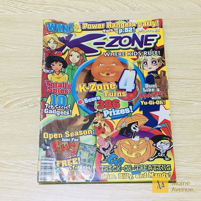 K Zone Magazine October 06 Issue With Poster Hobbies Toys Books Magazines Magazines On Carousell
