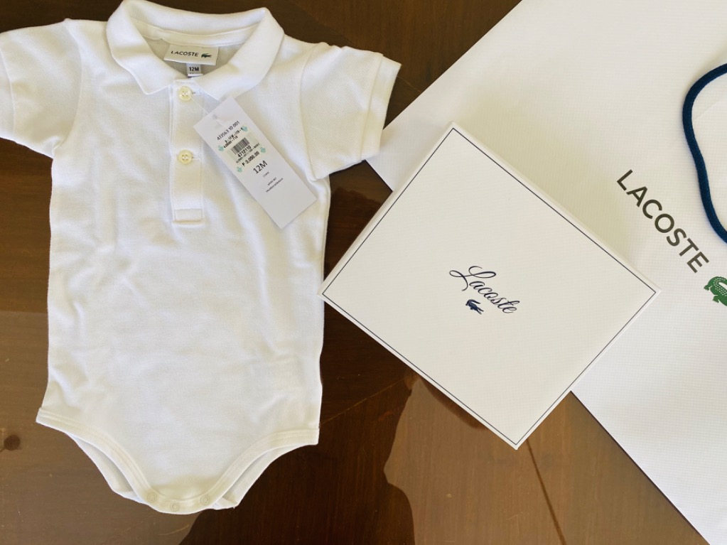 Body lacoste bébé best sale
