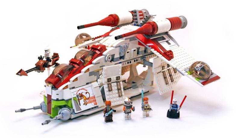 Lego star wars gunship 7676 clearance