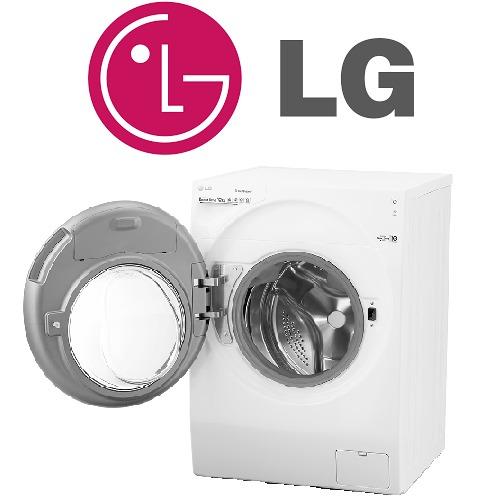 LG FG1612S3W 12KG WHITE FRONT LOAD SMART WASHING MACHINE WITH INVERTER DIRECT DRIVE