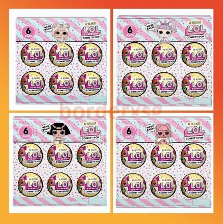 Lol surprise unicorn confetti pop top