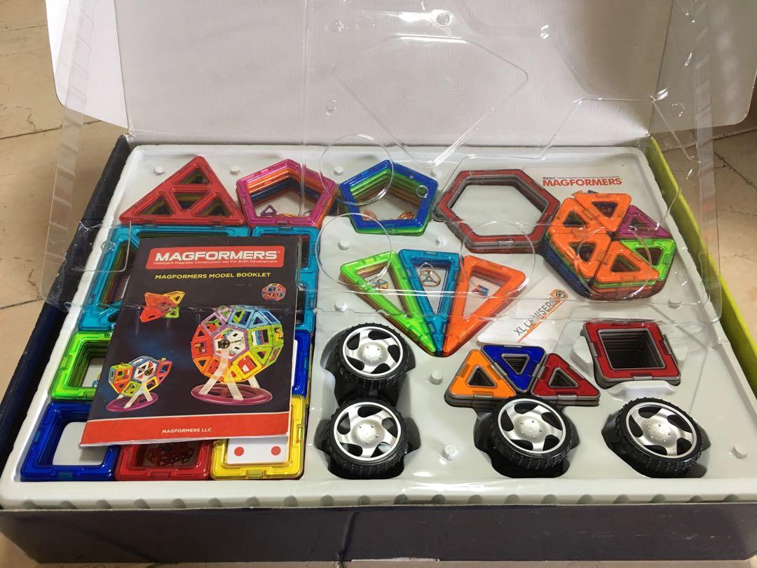MAGFORMERS Smart Set 144 Pieces Deluxe Set Line Hobbies Toys