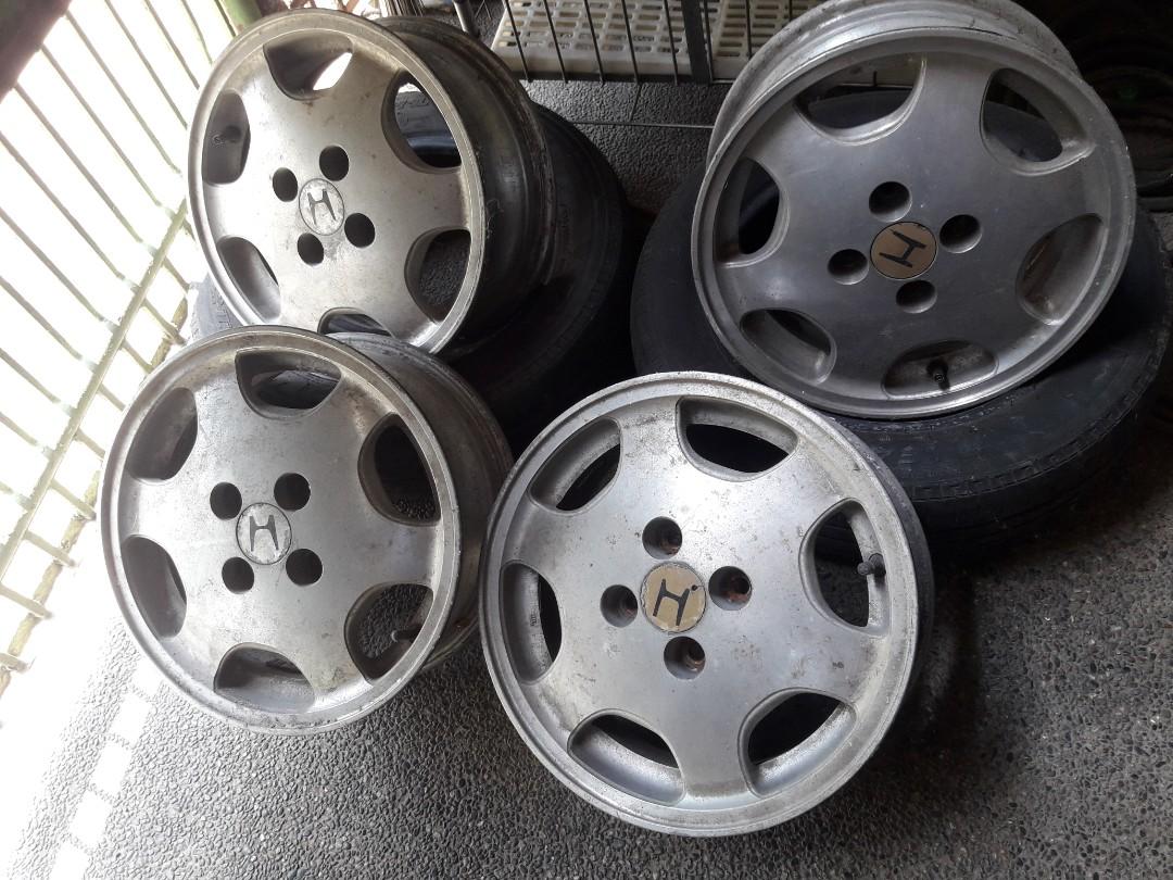 Mags and Tires for Honda Civic, Car Parts & Accessories, Mags and Tires