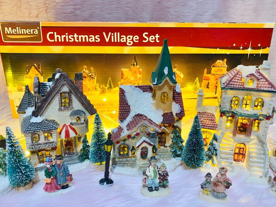Melinera German Christmas Village Set Design Craft Others On Carousell By now you already know that, whatever you are looking for, you're sure to. melinera german christmas village set