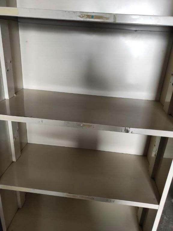Metal Open Shelf Filling storage cabinet @$80 each, Furniture & Home ...