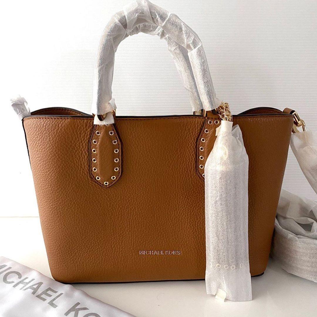 Michael kors brooklyn hotsell small grab bag