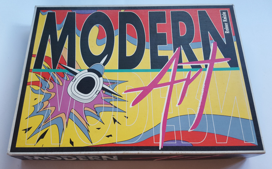 Modern Art German 1st Edition (1992) board game, Hobbies & Toys, Toys