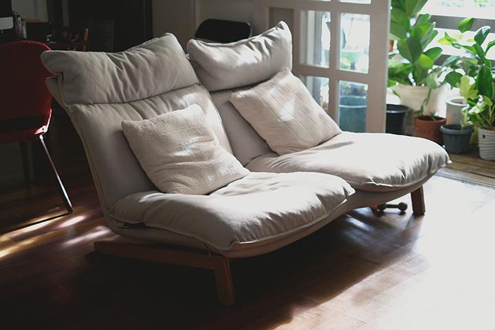 Muji high back reclining sofa review clearance