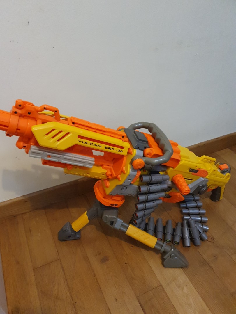 Nerf Vulcan Hobbies And Toys Toys And Games On Carousell 9425