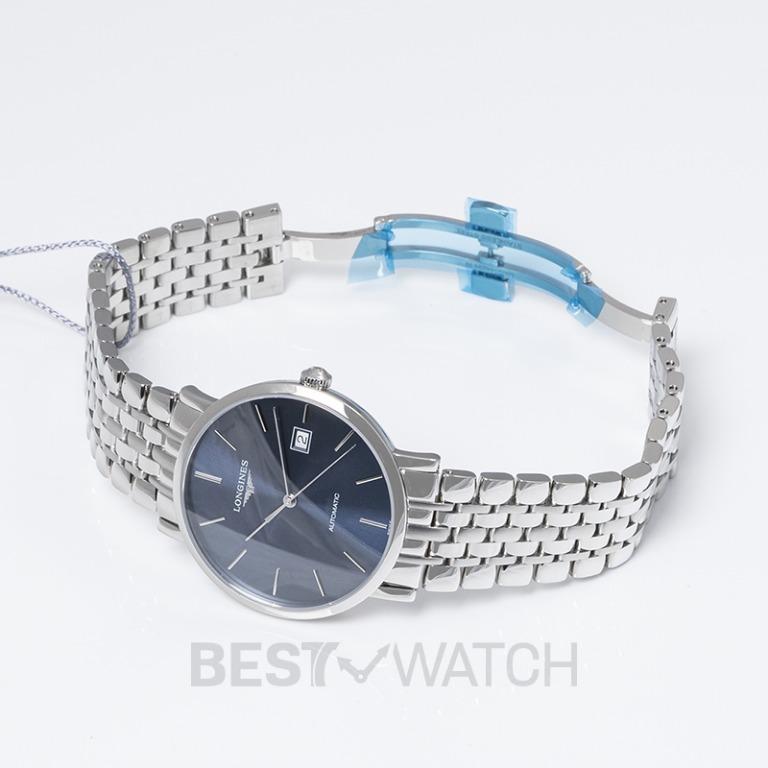NEW Longines Elegant Automatic Blue Dial Men s Watch L49104926