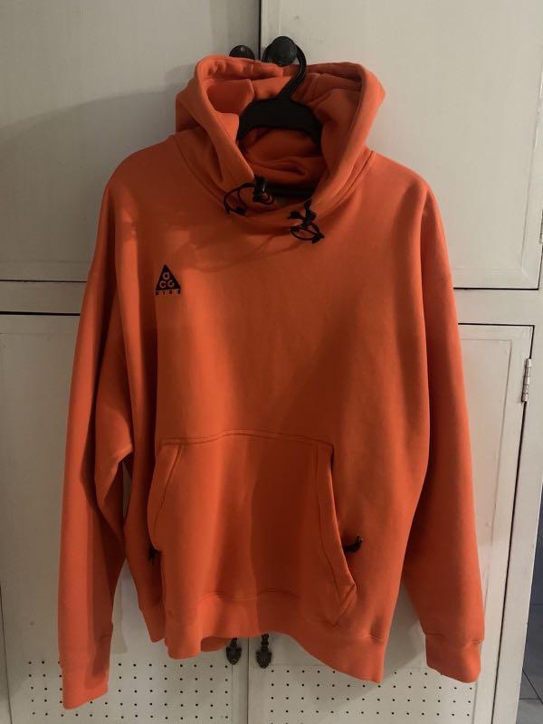 nike acg hoodie orange