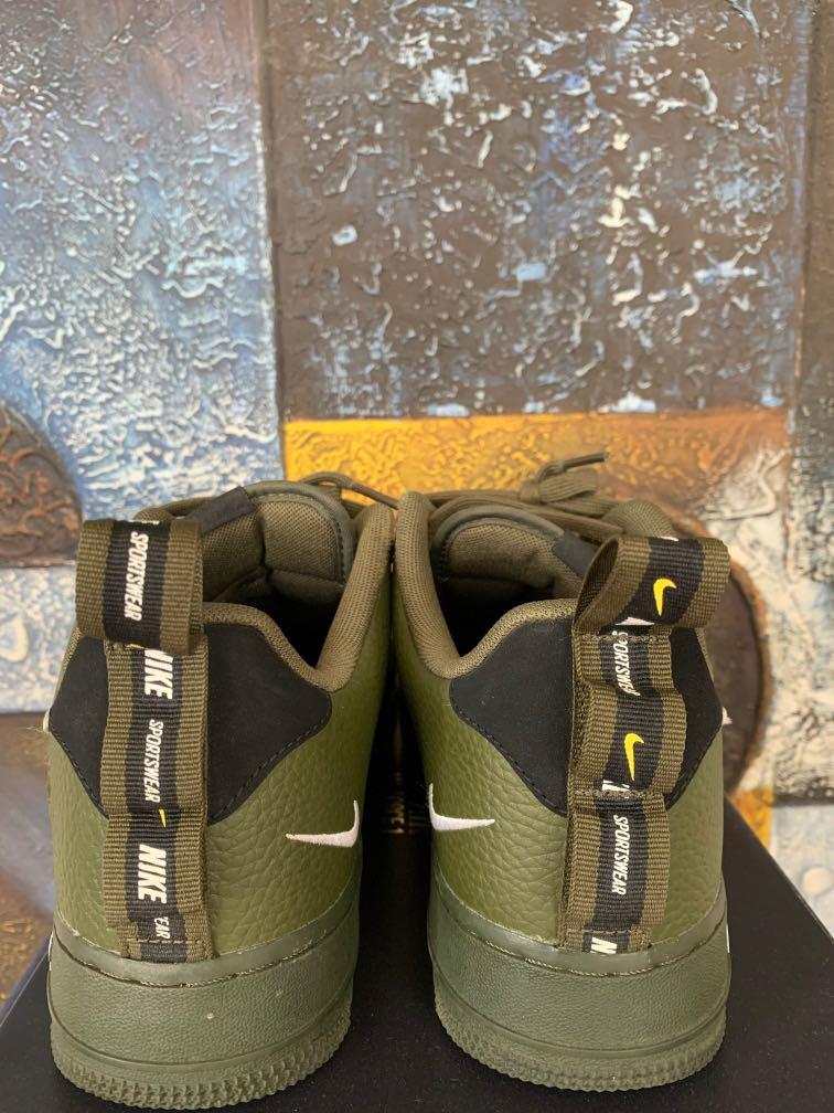 Air force 1 utility low olive best sale