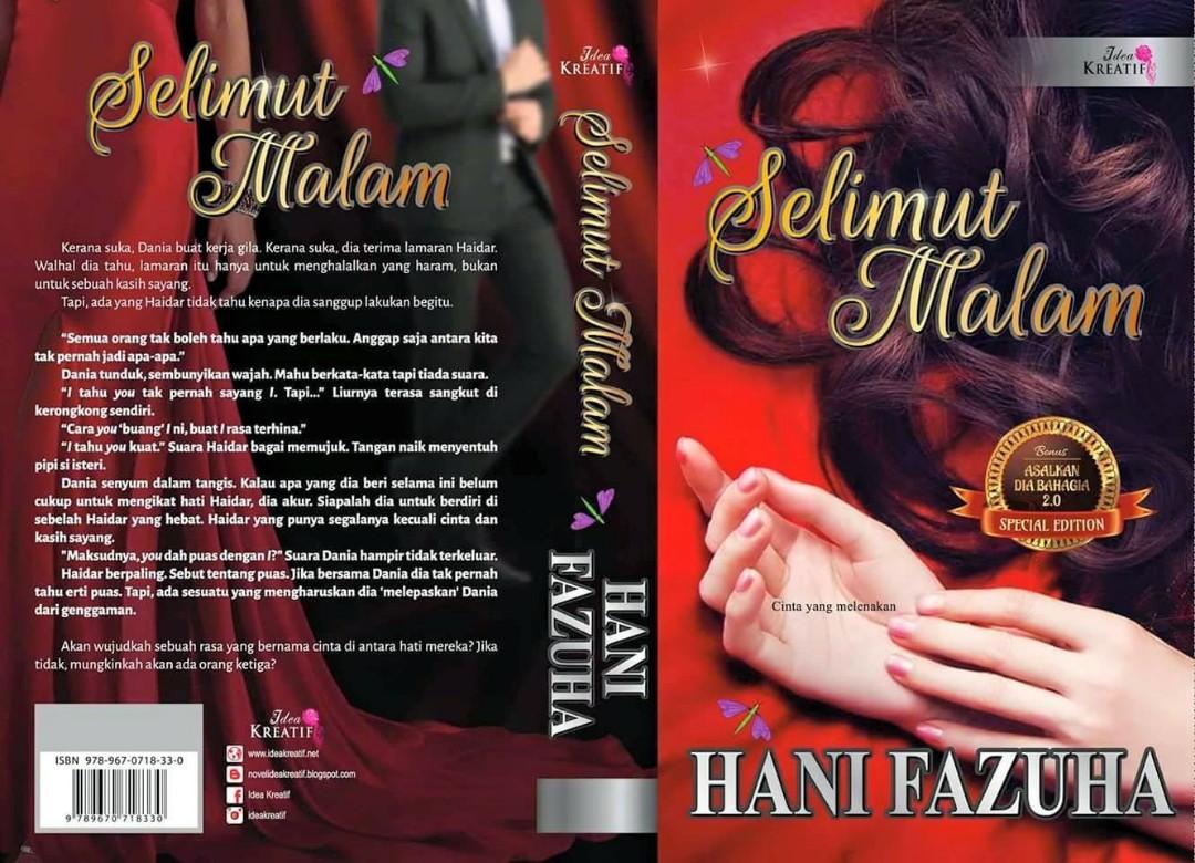Novel Selimut Malam By Hani Fazuha Murah Negotiable Books Stationery Books On Carousell
