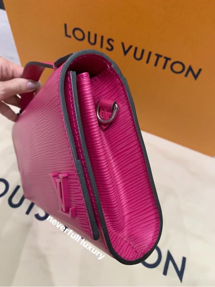 Pre-order LV Louis Vuitton Clery Epi Leather Flap Bag Crossbody, Luxury,  Bags & Wallets on Carousell