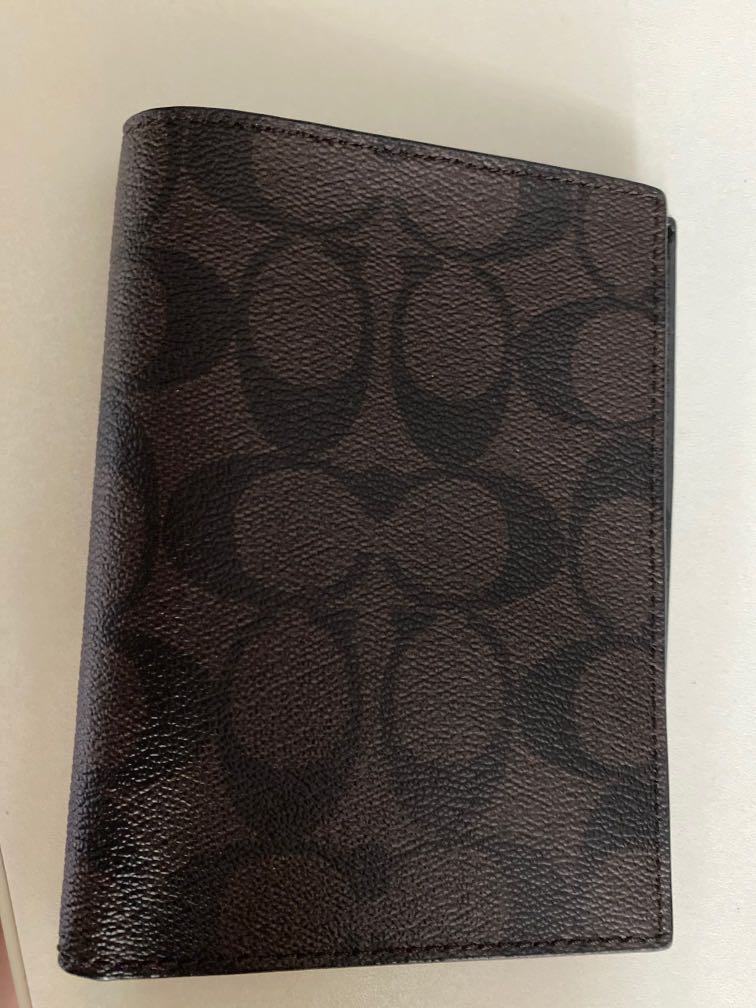 Original Coach Passport Holder, Luxury, Bags & Wallets on Carousell