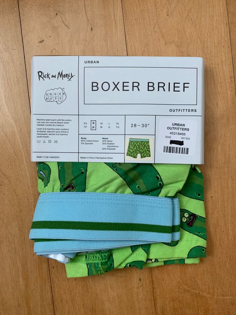 Pickle Rick Boxer Shorts (Rick and Morty), Men's Fashion, Bags, Belt