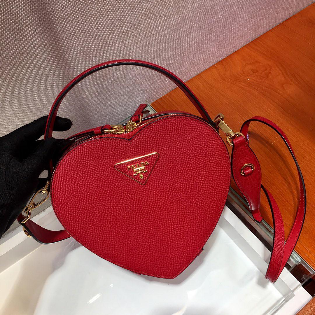 Prada heart shaped bag outlet
