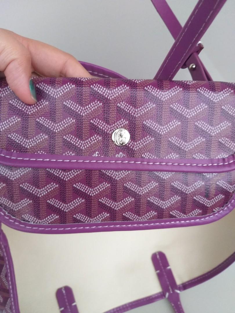 Preloved GOYARD PURPLE LARGE TOTE BAG, Women's Fashion, Bags & Wallets, Tote  Bags on Carousell